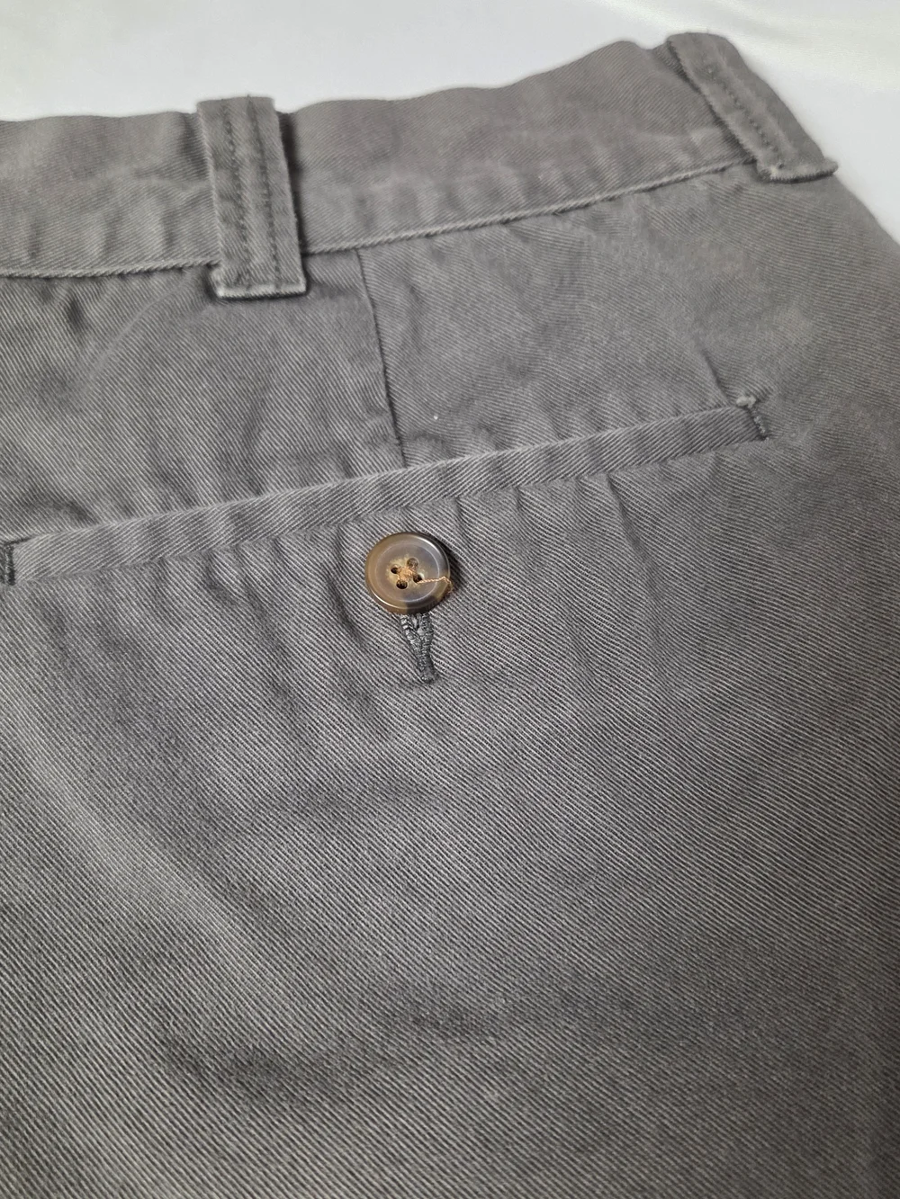 J. Crew Men’s Slate Gray Flat-Front‎ Shorts Flex 34W